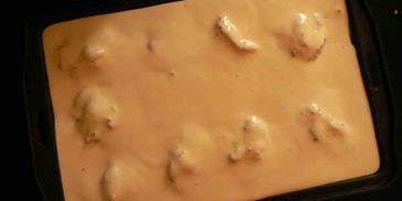 жюльен с куриным филе и грибами