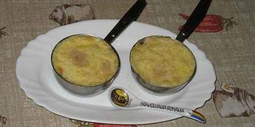 жюльен с курицей