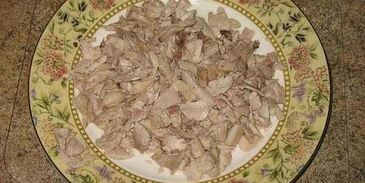 жюльен с курицей