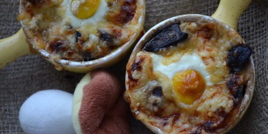 Рецепт жюльена с перепелиными яйцами