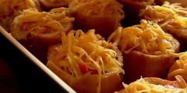 жюльен с рыбой в батоне