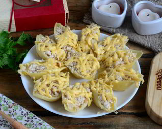 Жюльен в больших ракушках