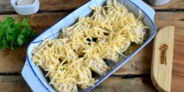 жюльен в больших ракушках