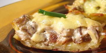 жюльен в картофельных кокотницах