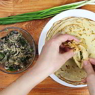 Рецепт Жюльена в мешочке